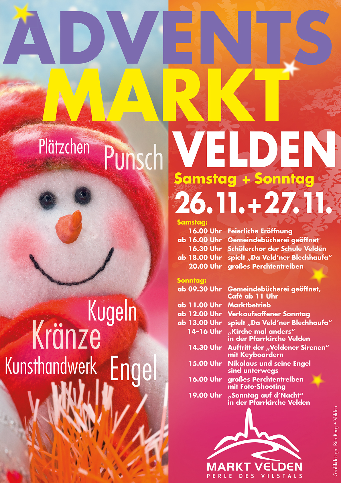 Plakat Adventsmarkt 2016
